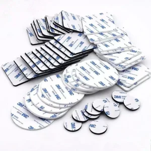 Shape Double Sided Butyl Rubber Tape Die-Cutting Fabric Adhesive 9448A/9448AB