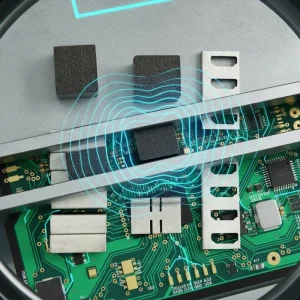 Tablet PC Conductive Foam Fabric Covered EMI Gasket for Internal Component Anti Interference