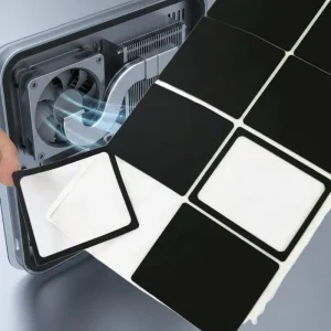 Ultra Thin Viscoelastic Pu Foam Sheet Non Adhesive for Electronic Module Shock Resistance Sealing