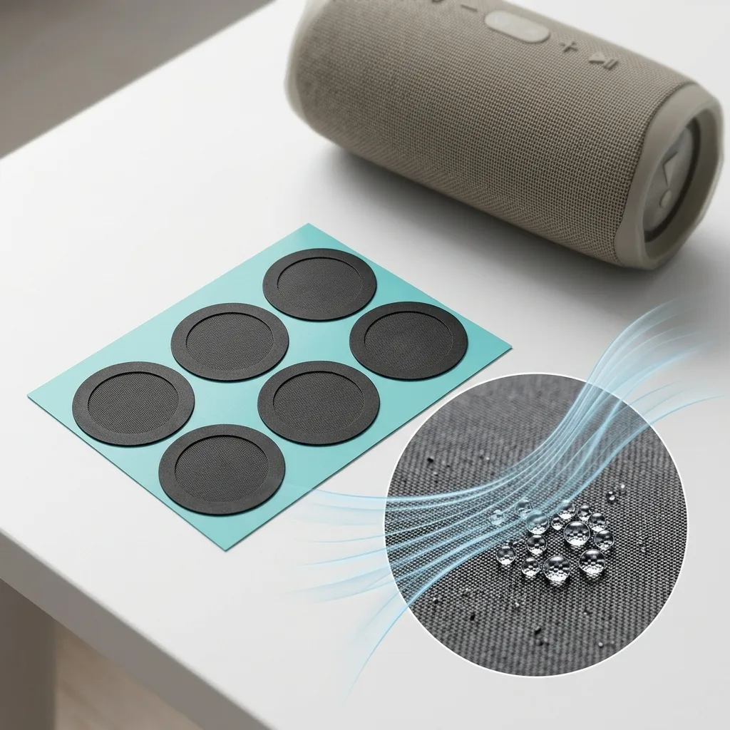 W020HY Anti-splash Acoustic Fabric Dustproof Mesh for Smart Bracelet Audio Components